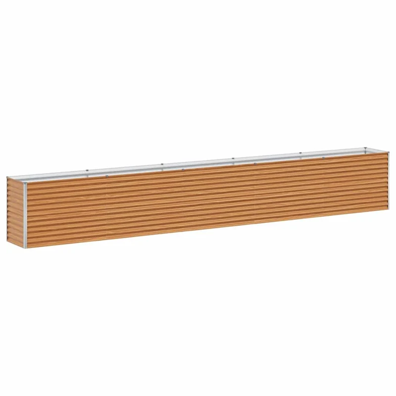 Arriate Elevado Marrón Claro 485 X 50 X 68 Cm Acero Galvanizado