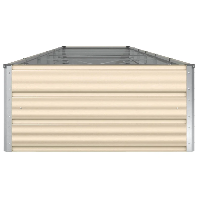 Jardinera Marfil 580 X 100 X 45 Cm Acero Galvanizado