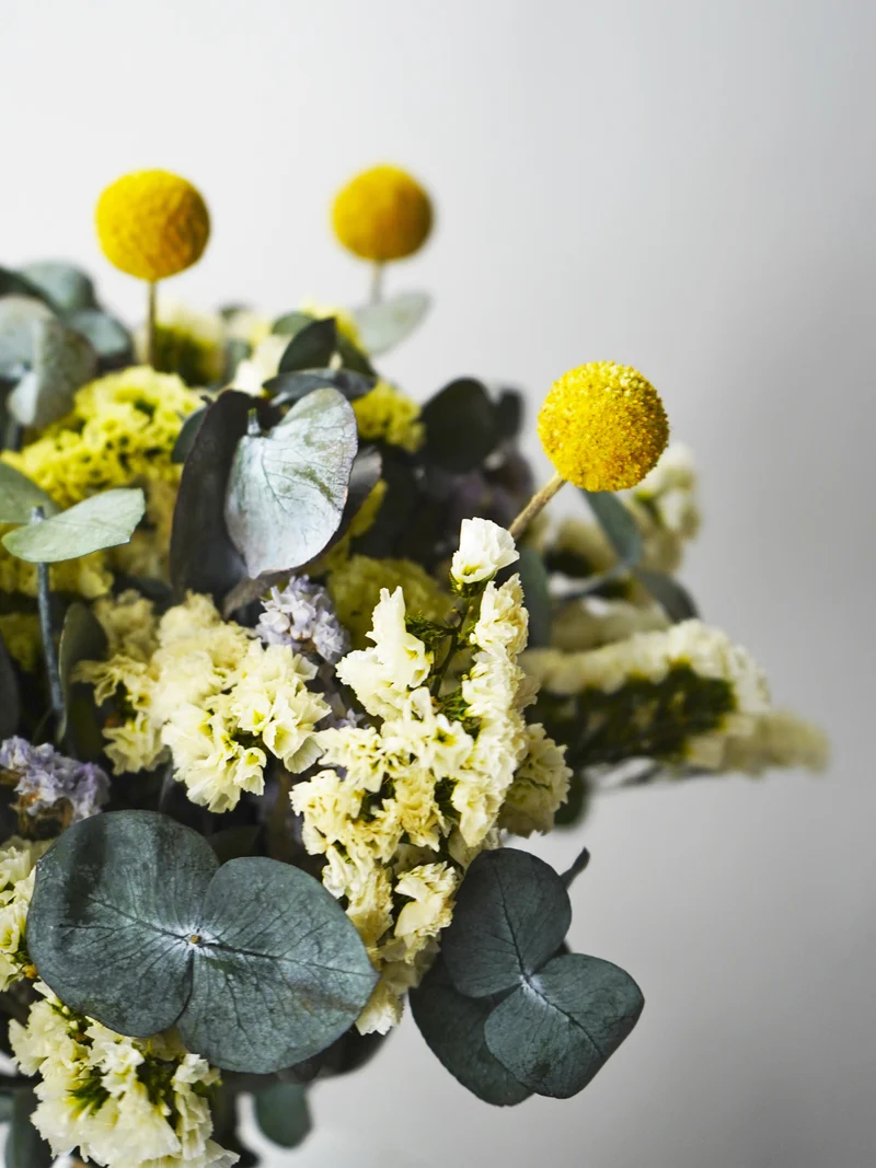 Ramo Sunshine - Flores Secas Y Preservadas