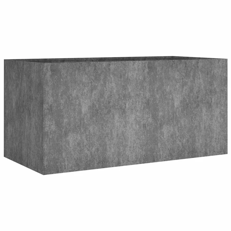 Maceta De Acero Corten 80x40x40 Cm