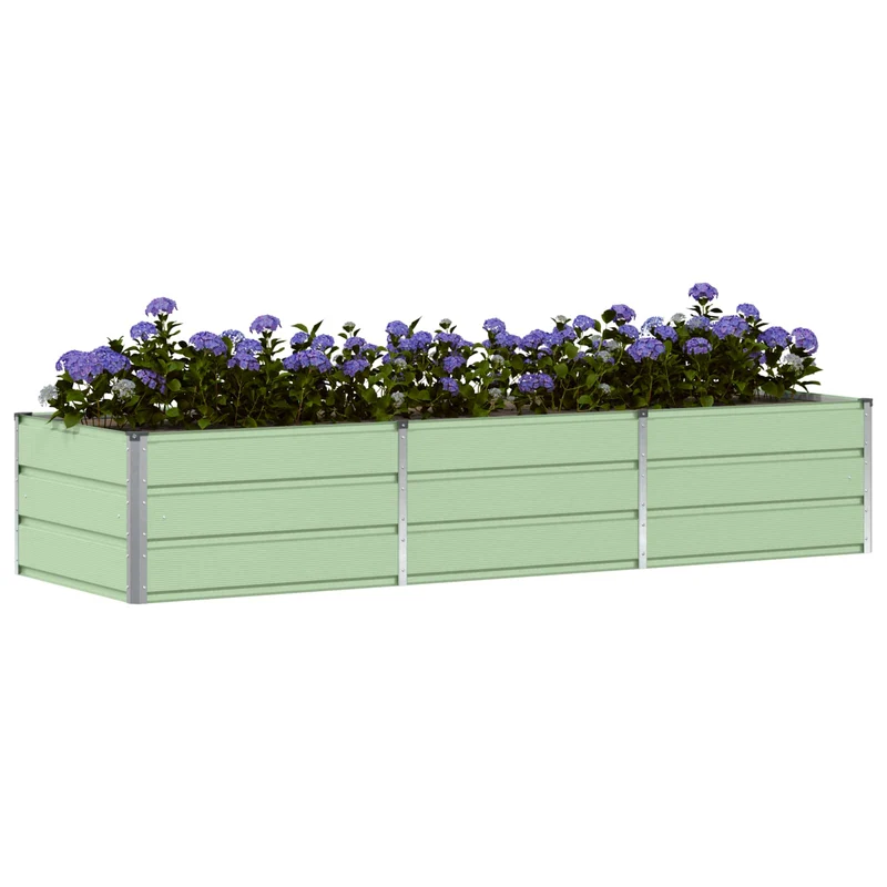 Jardinera Verde 240 X 80 X 45 Cm Acero