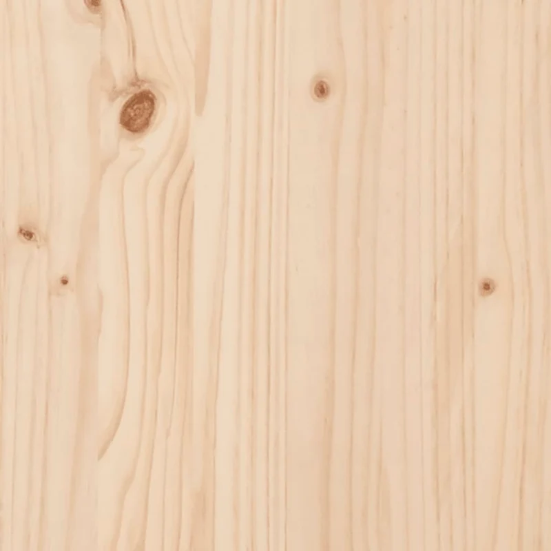 Jardinera De Madera Maciza De Pino 70x70x70 Cm