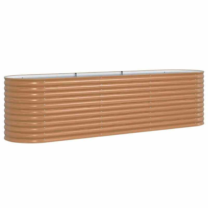 Cama Elevada Marrón 320 X 80 X 81 Cm Acero