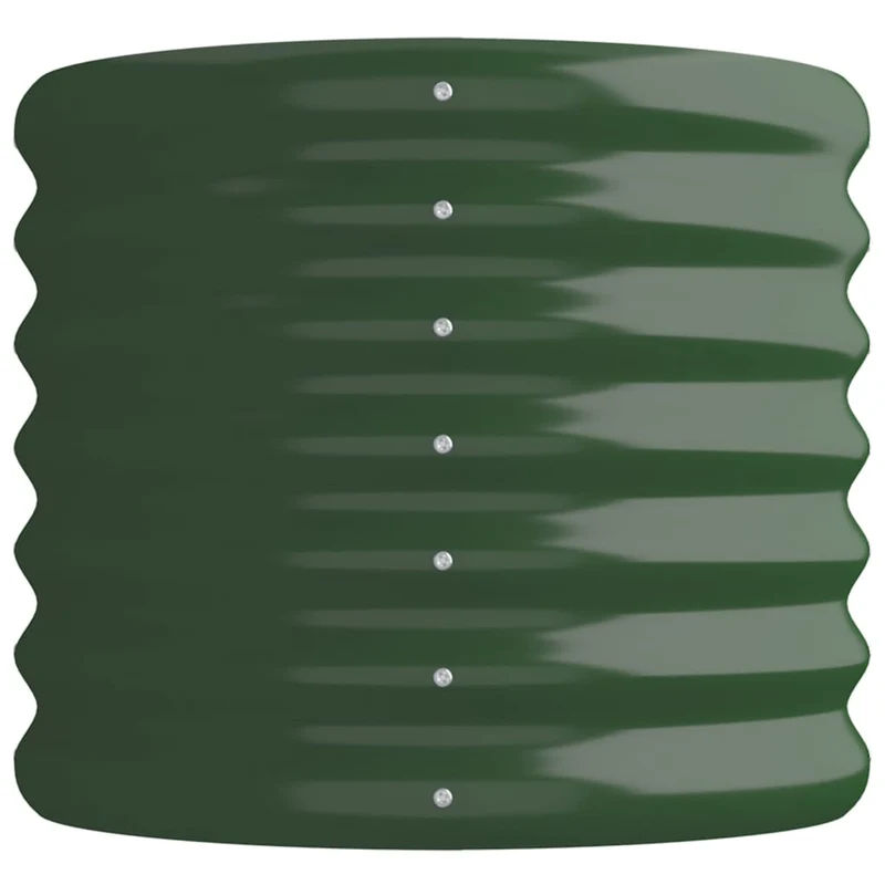 Jardinera Arriate Acero Galvanizado Verde 114x40x36 Cm