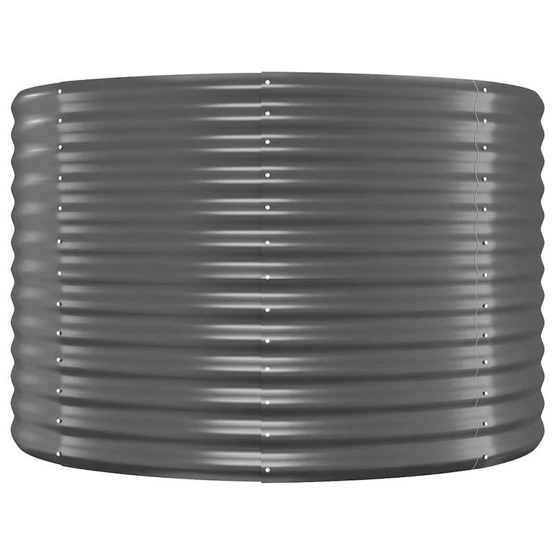 Jardinera Arriate Acero Galvanizado Antracita 322x100x68cm