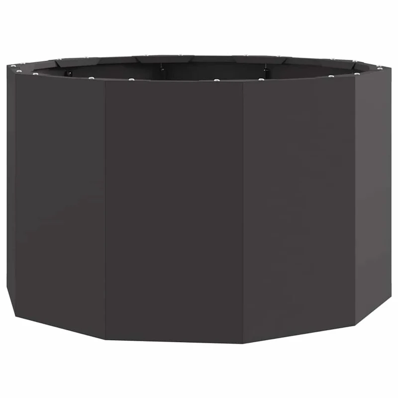 Jardinera Negro 60 X 60 X 35 Cm Acero