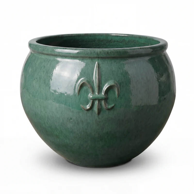 Pot CLOVIS 86x64cm jade