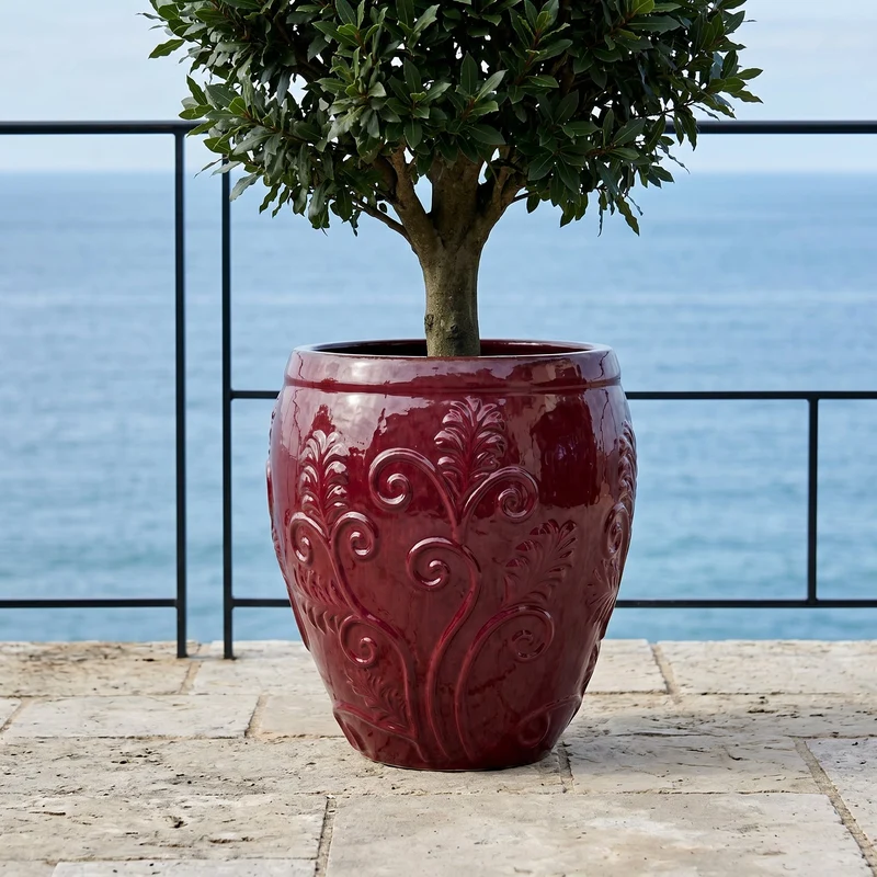 Pot GAIA 52x58cm violet