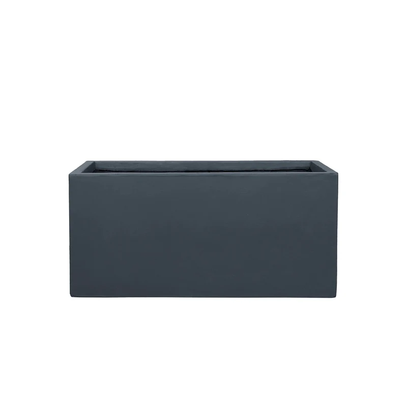 Jardinière HORIZON 99x46x46cm gris foncé