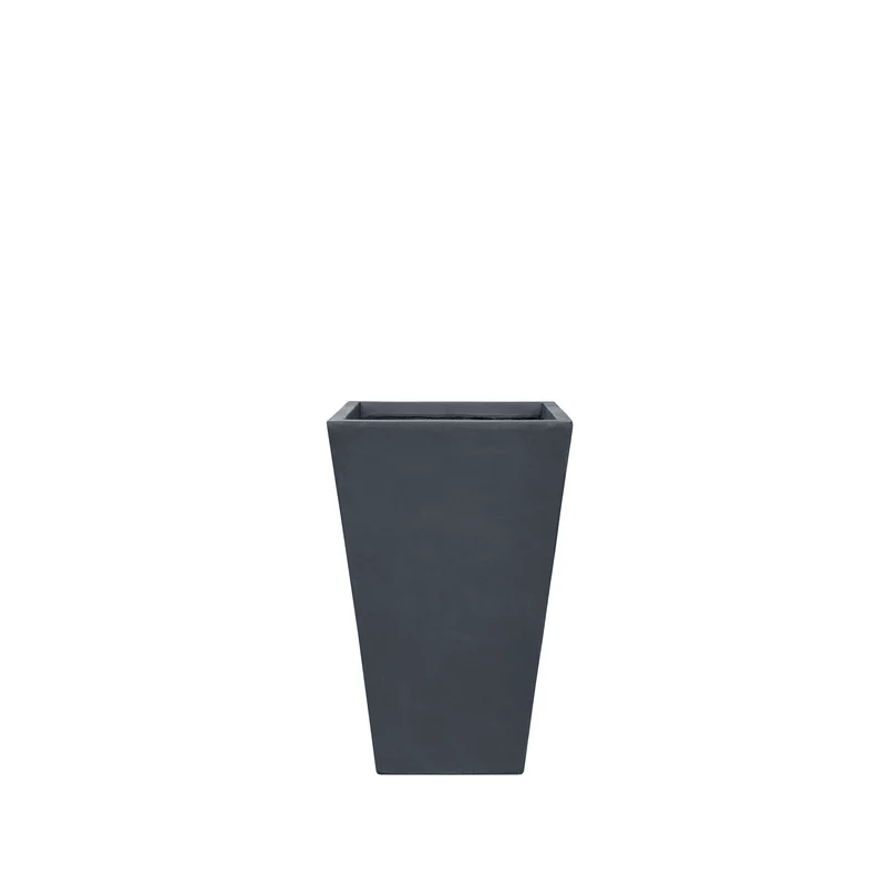 Cache-pot pré percé AERIS 40x62cm gris foncé