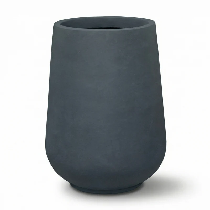 Cache-pot pré percé MONOLITH 54x70cm gris foncé