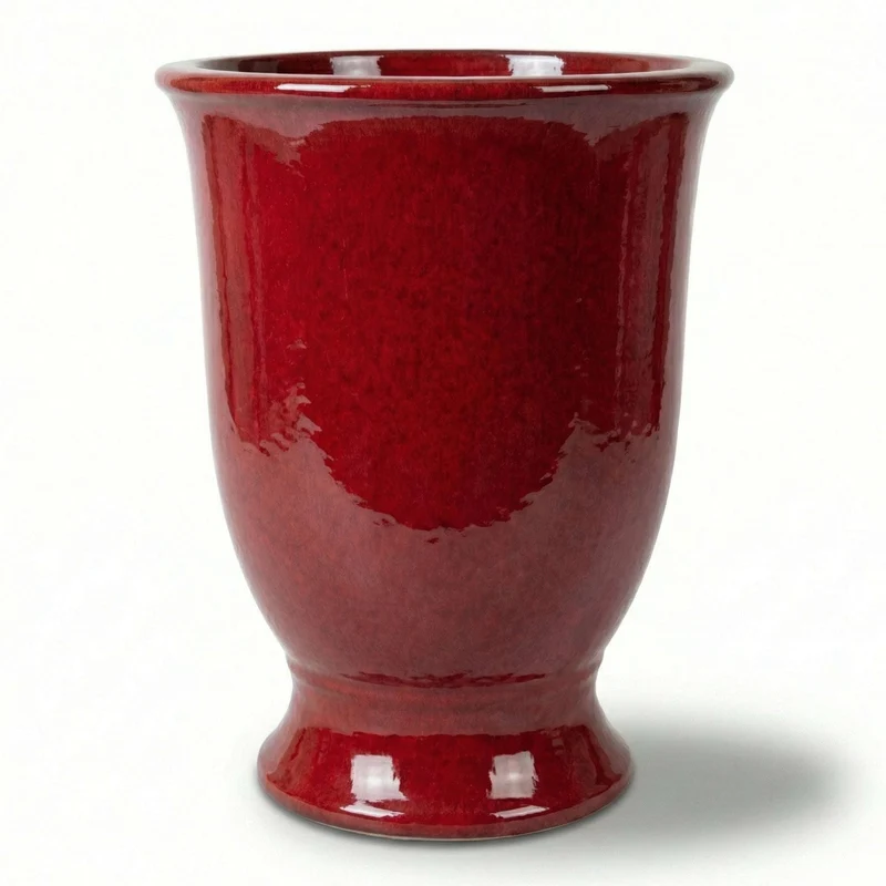 Pot ARTHUR 55x69cm rouge tropical