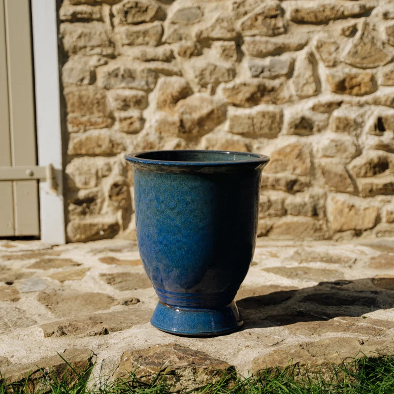 Pot ARTHUR 32x39cm bleu outremer