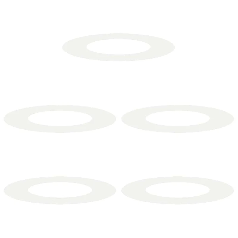 Adecuado Para Anillos De Árbol Plano 5 Uds. Ø40/70 Cm Acero
