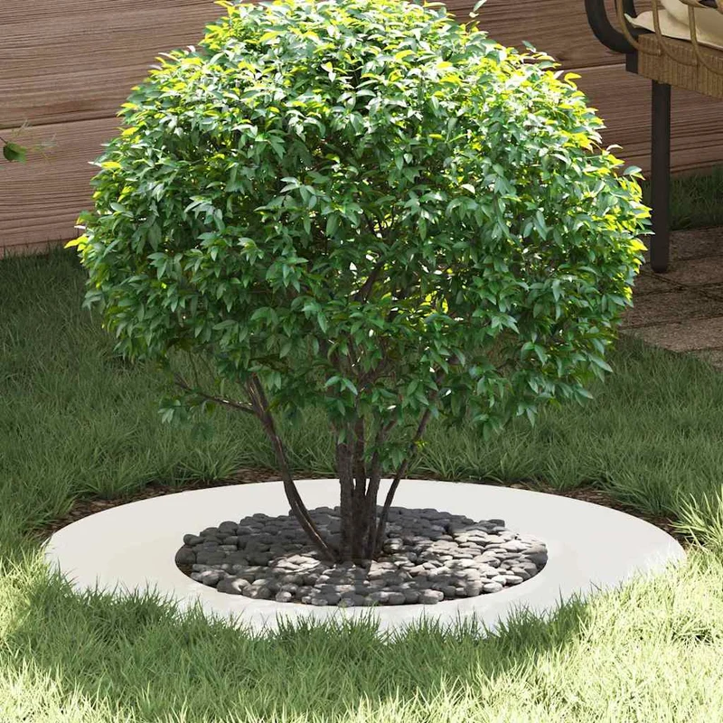 Adecuado Para Anillos De Árbol Plano 5 Uds. Ø40/70 Cm Acero