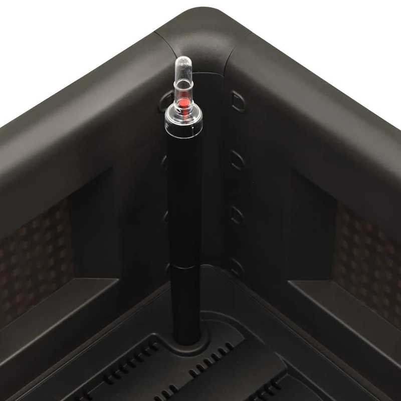 Arriate Con Sistema De Riego Automático Antracita 100x43x33 Cm