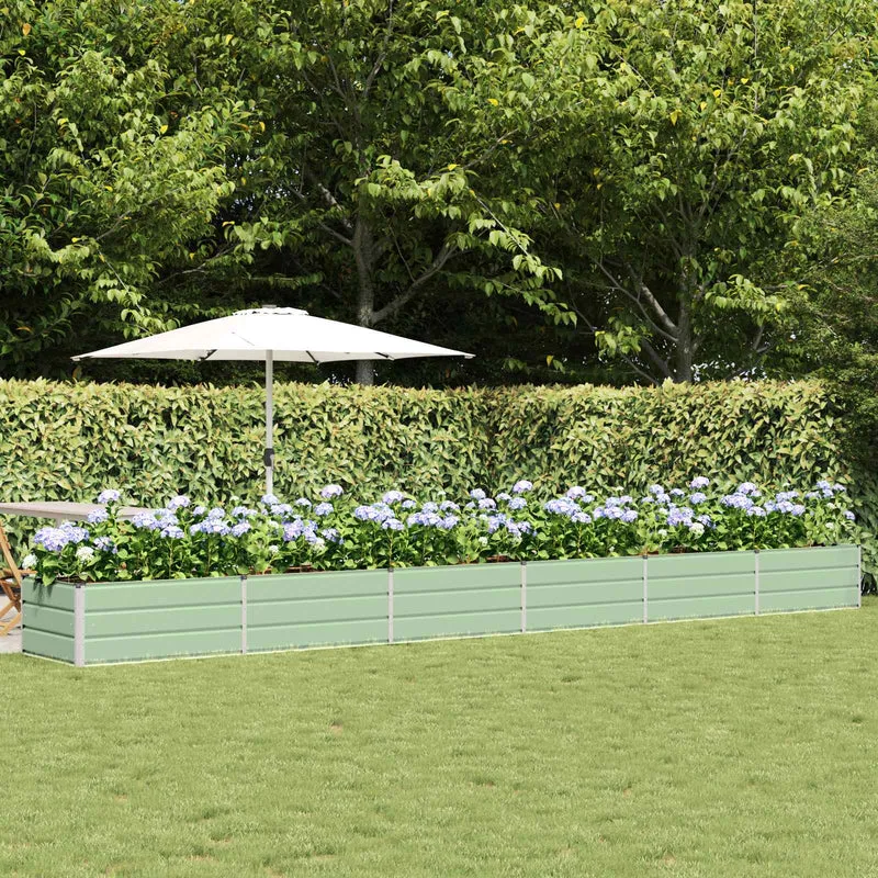 Jardinera Verde 600 X 80 X 45 Cm Acero