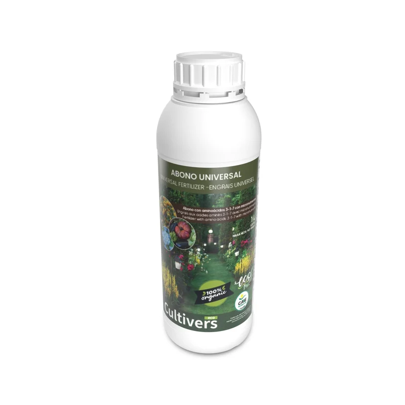 Abono Universal Líquido Ecológico Cultivers 1 L