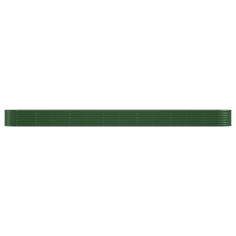 Jardinera Arriate Acero Galvanizado Verde 512x80x36 Cm