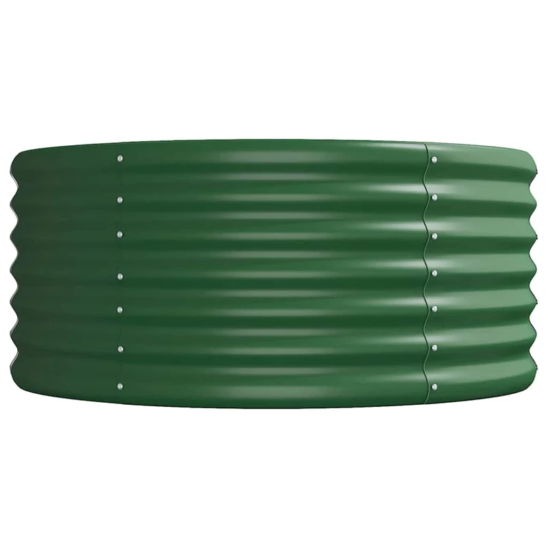 Jardinera Arriate Acero Galvanizado Verde 512x80x36 Cm