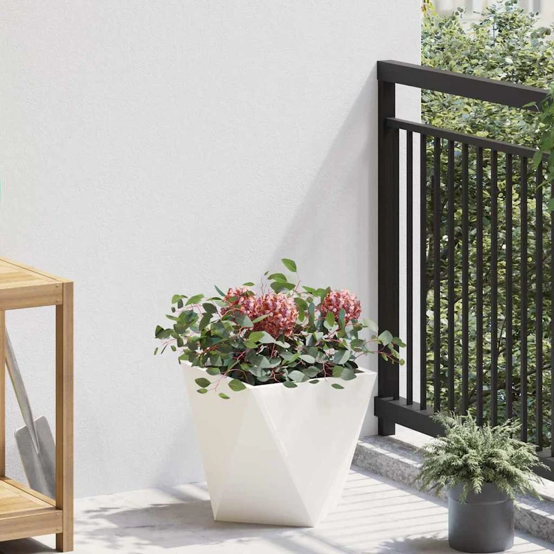 Jardinera 2 Uds. 30 X 30 X 30 Cm Acero