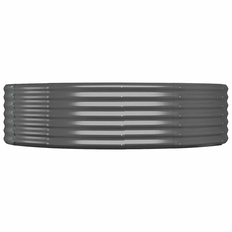 Jardinera Arriate Acero Galvanizado Antracita 140x140x36cm