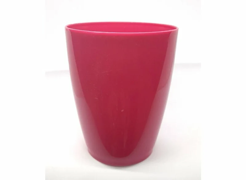 Macetero Fucsia De Plástico Para Orquídea 12,7cm