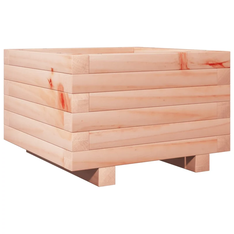Jardinera De Madera Maciza Douglas 40x40x26,5 Cm
