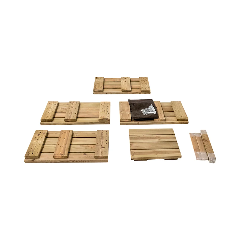 Jardinera De Madera Para Exterior 40x40x60 Cm Atrium Hortalia