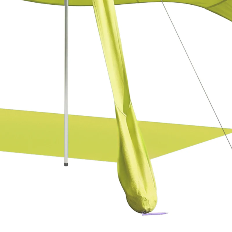 Outsunny Carpa Playa Plegable Con Esterilla Upf50+ Postes De Aluminio Pala Bolsa