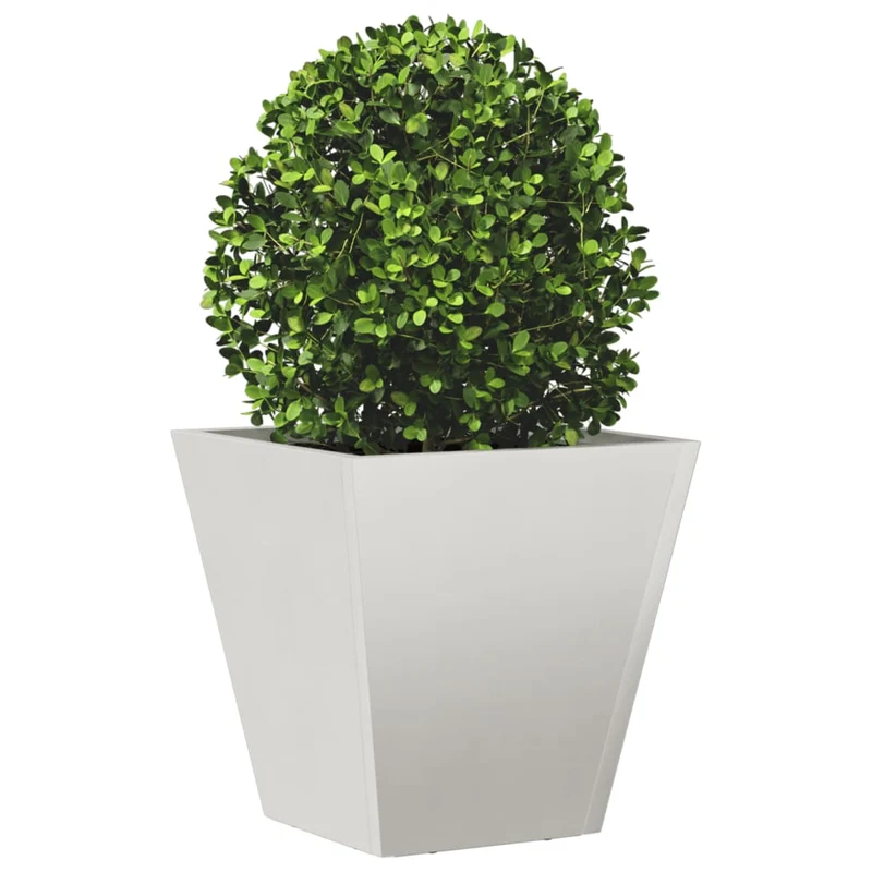Jardinera Hexagonal De Acero Inoxidable 30x30x30 Cm