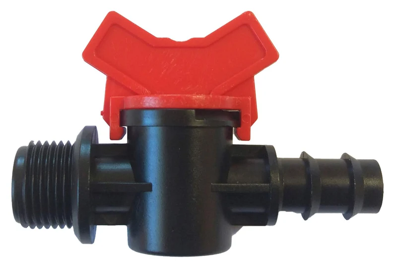 Llave De Paso 16mm Roscada. Bolsa De 5 Unidades - 16mm X 3/4"