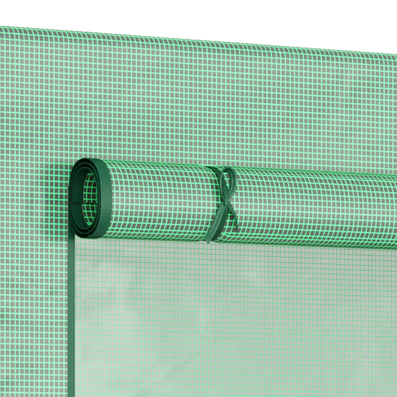 Outsunny Invernadero Pequeño Con Ventanas Para Cultivar Tomates Verde