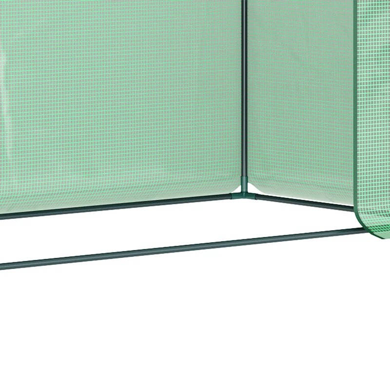 Outsunny Invernadero Pequeño Con Ventanas Para Cultivar Tomates Verde