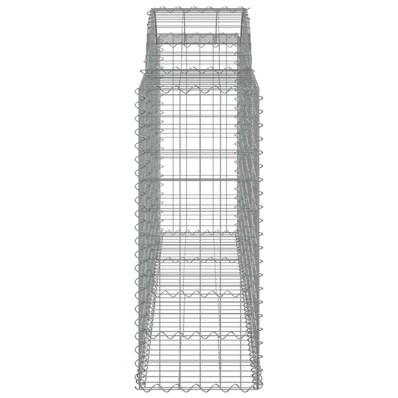 Cestas De Gaviones 50 Uds Forma De Arco Hierro 200x50x100/120cm