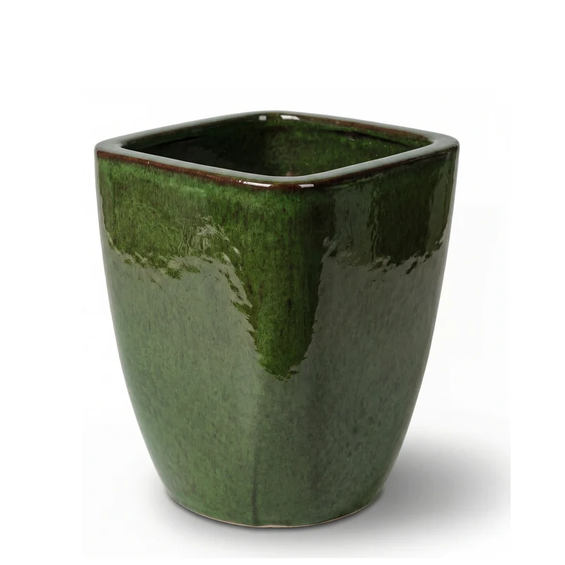 Pot VAUBAN 34x43cm vert tropical