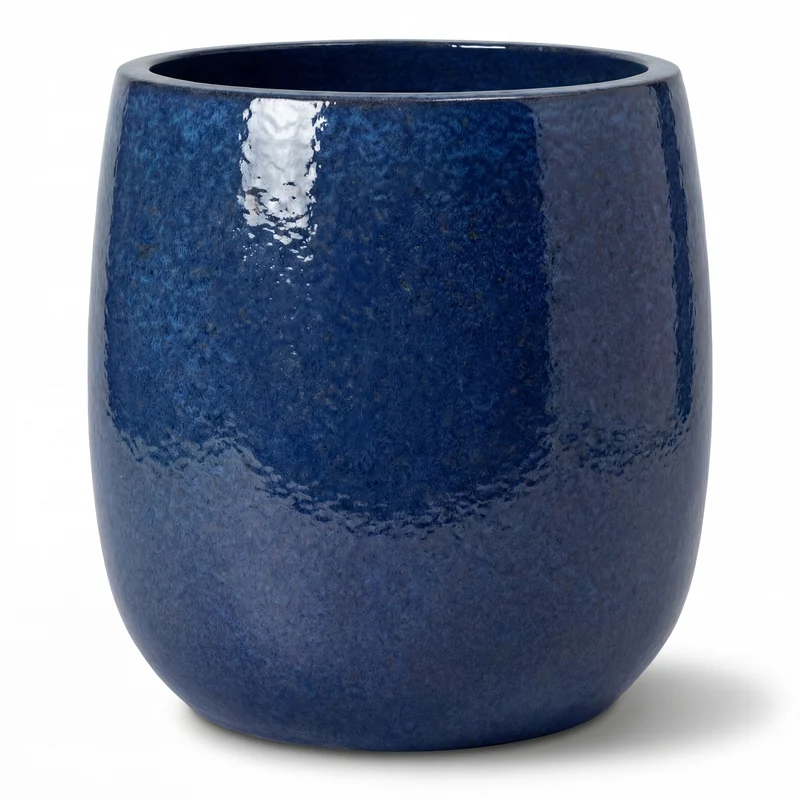 Pot SOCRATE 40x49cm bleu nuit