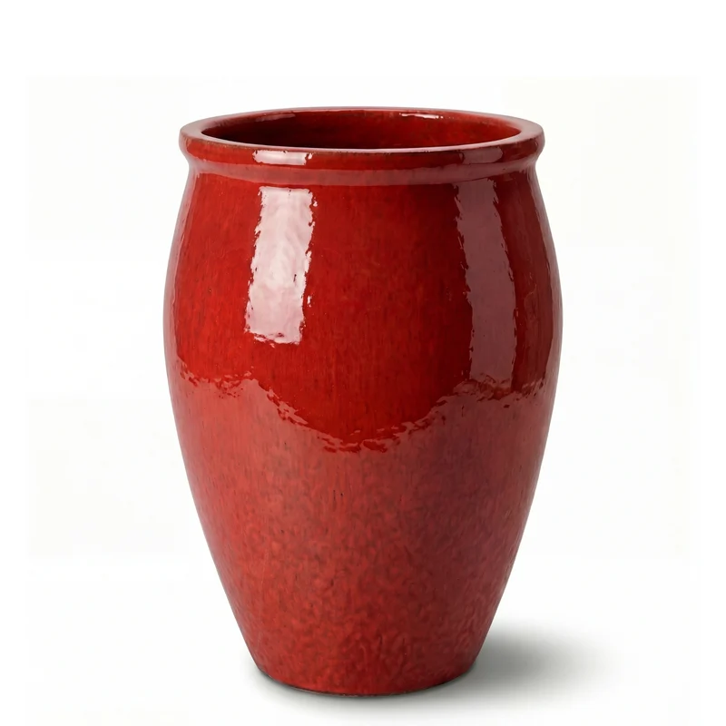 Pot BACCHUS 36x52cm rouge tropical