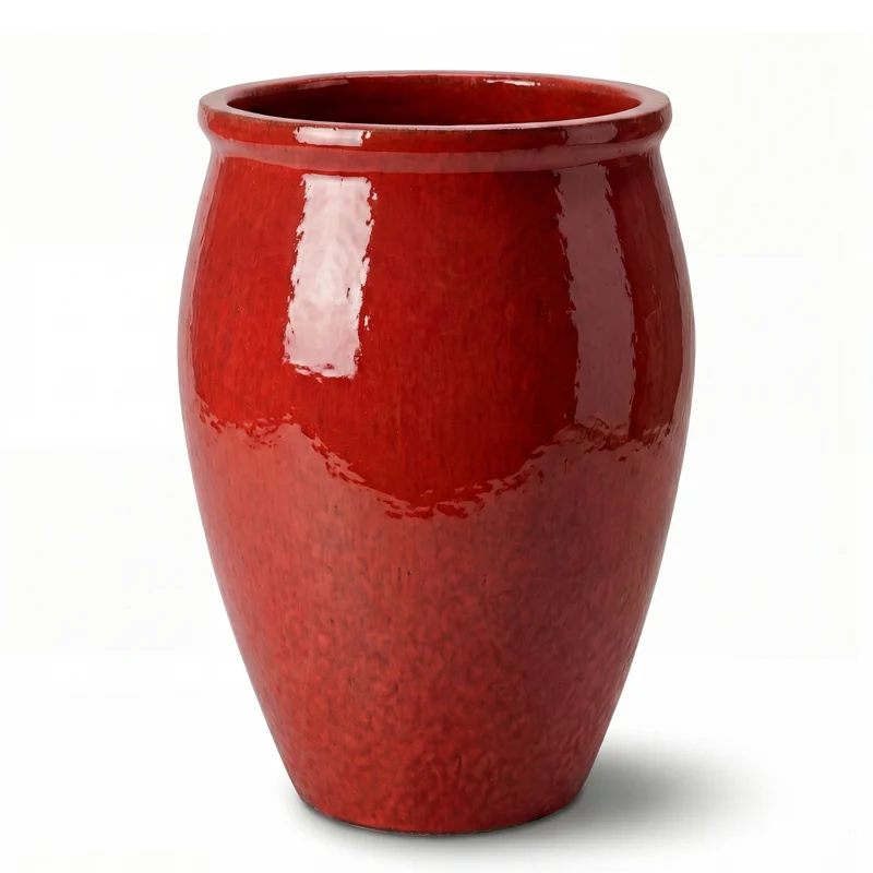 Pot BACCHUS 50x68cm rouge tropical