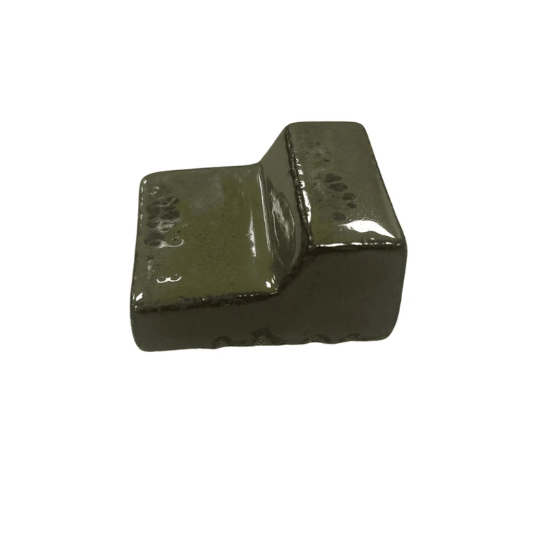 Pied de pot 6cm vert crème