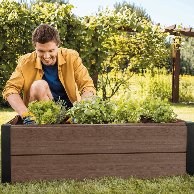 Bac de jardin 106x50cm Mapple Through Marron