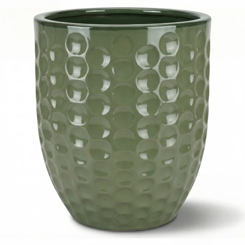 Pot MEROVEE 55x65cm perle de jade