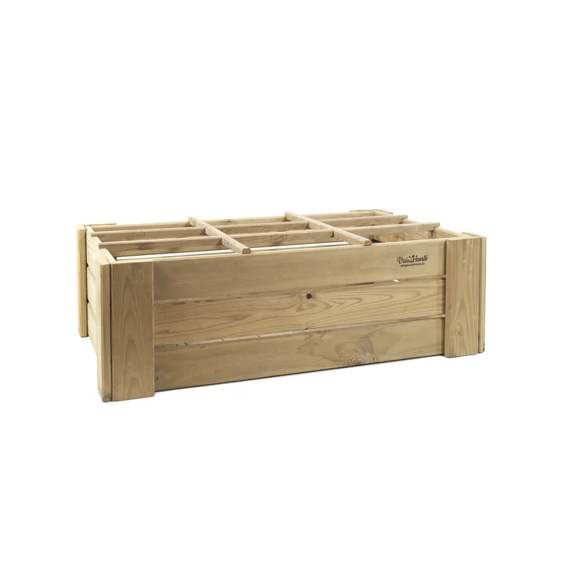 Cajón De Cultivo Vidahu Suelo Con Separadores Vidahuerto 100x60x27cm.
