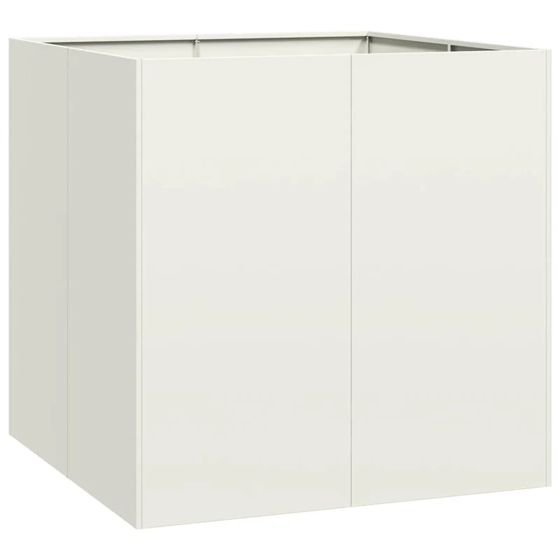 Jardinera Acero Blanco 80x80x80 Cm