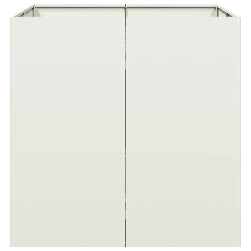 Jardinera Acero Blanco 80x80x80 Cm