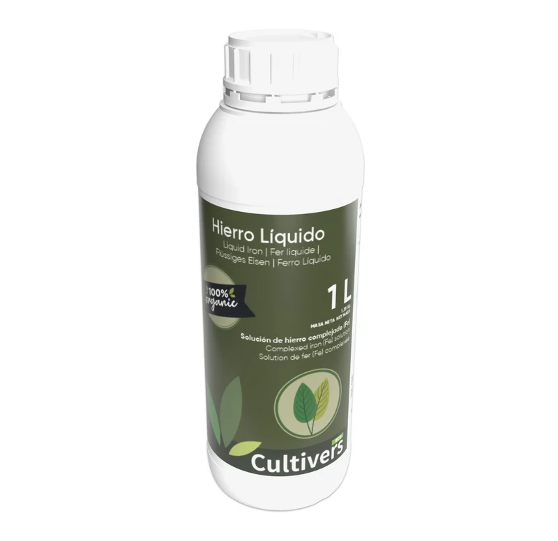 Hierro Liquido Para Plantas Cultivers 5 L
