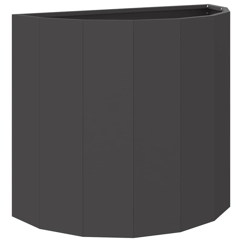 Jardinera Negro 60 X 30 X 50 Cm Acero
