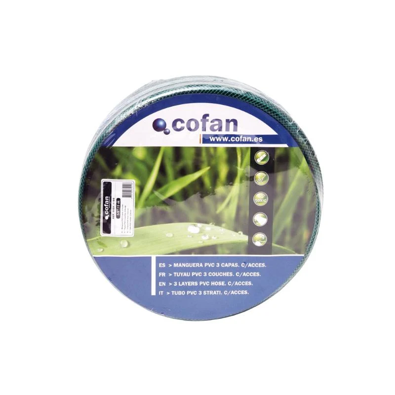 Manguera Pvc 3 Capas C/acces. 5/8 15 M