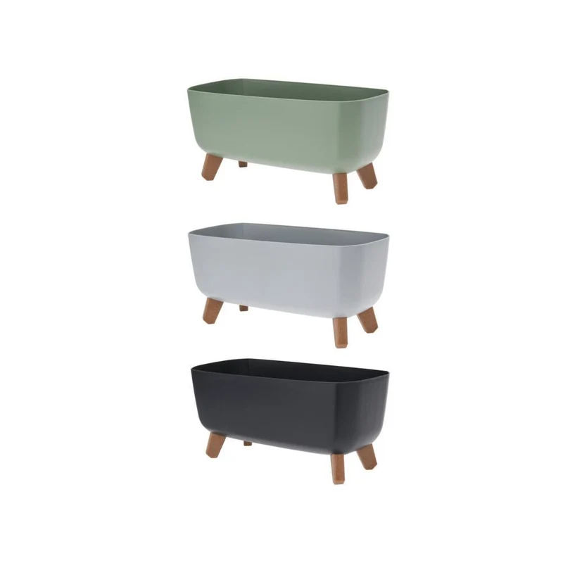 Jardinera 4 Patas 39x19,5x22 Cm Surtida