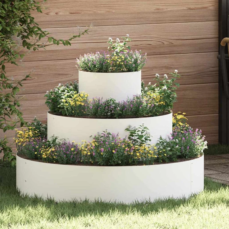 Maceta Para Jardín 90 X 90 X 20 Cm Acero Laminado En Frío
